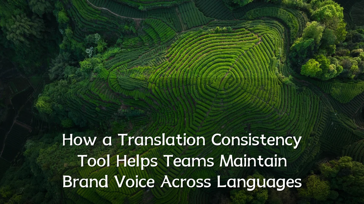 How a Translation Consistency Tool Helps Teams Maintain Brand Voice Across Languages