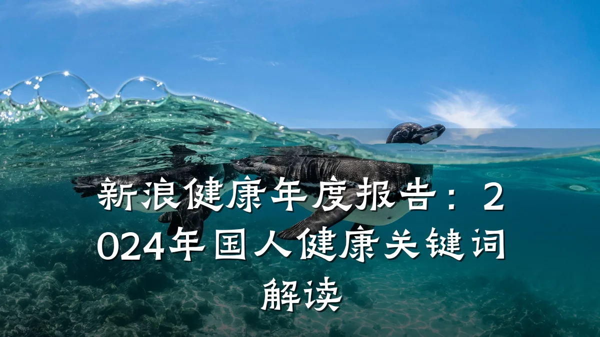 新浪健康年度报告:2024年国人健康关键词解读
