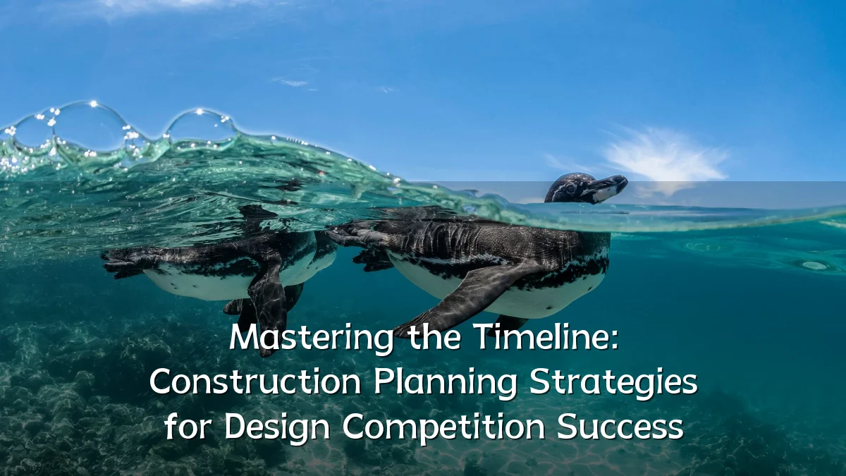 Mastering the Timeline: Construction Planning Strategies for Design Competition Success