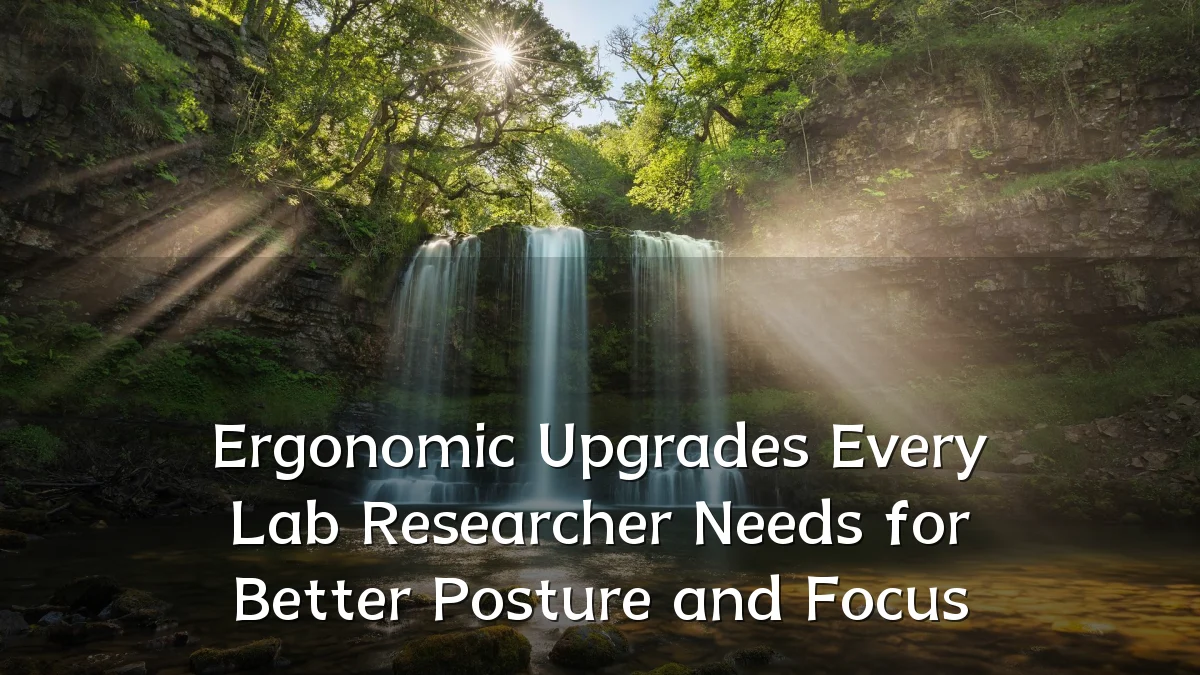 Ergonomic Upgrades Every Lab Researcher Needs for Better Posture and Focus