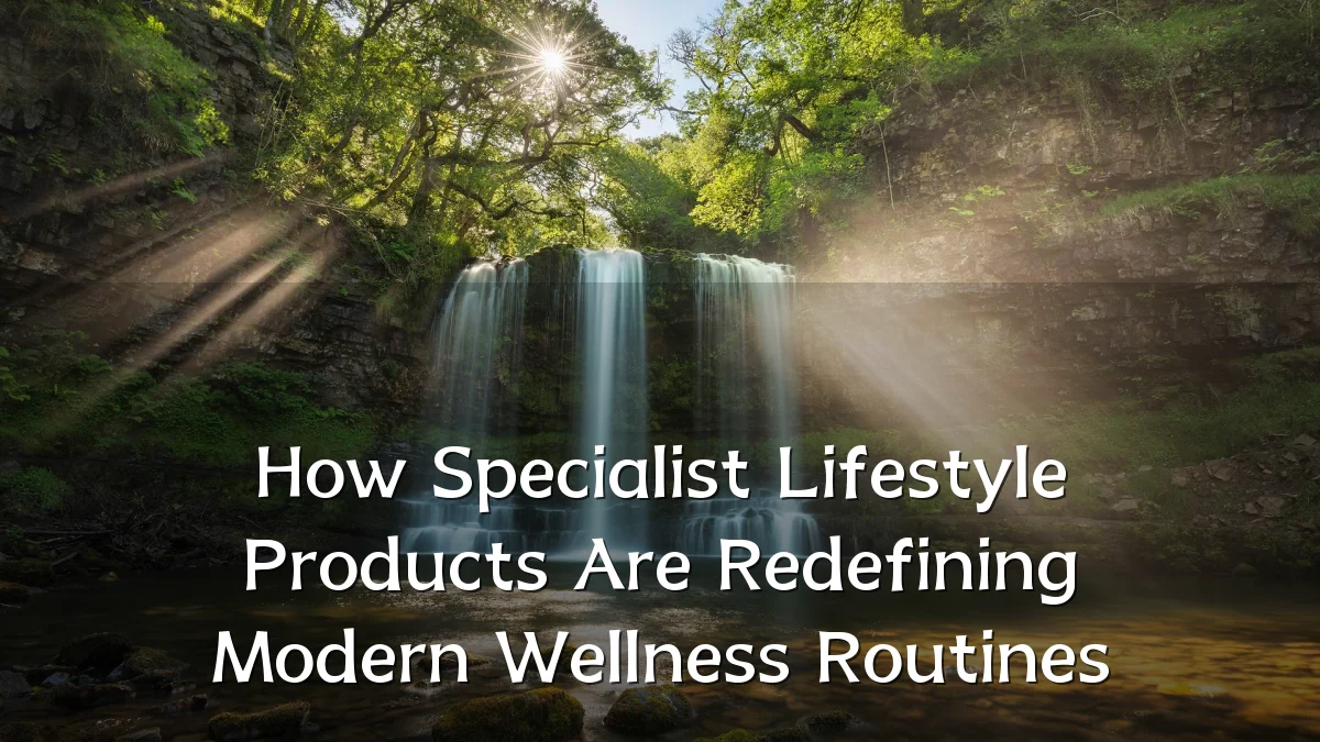 How Specialist Lifestyle Products Are Redefining Modern Wellness Routines