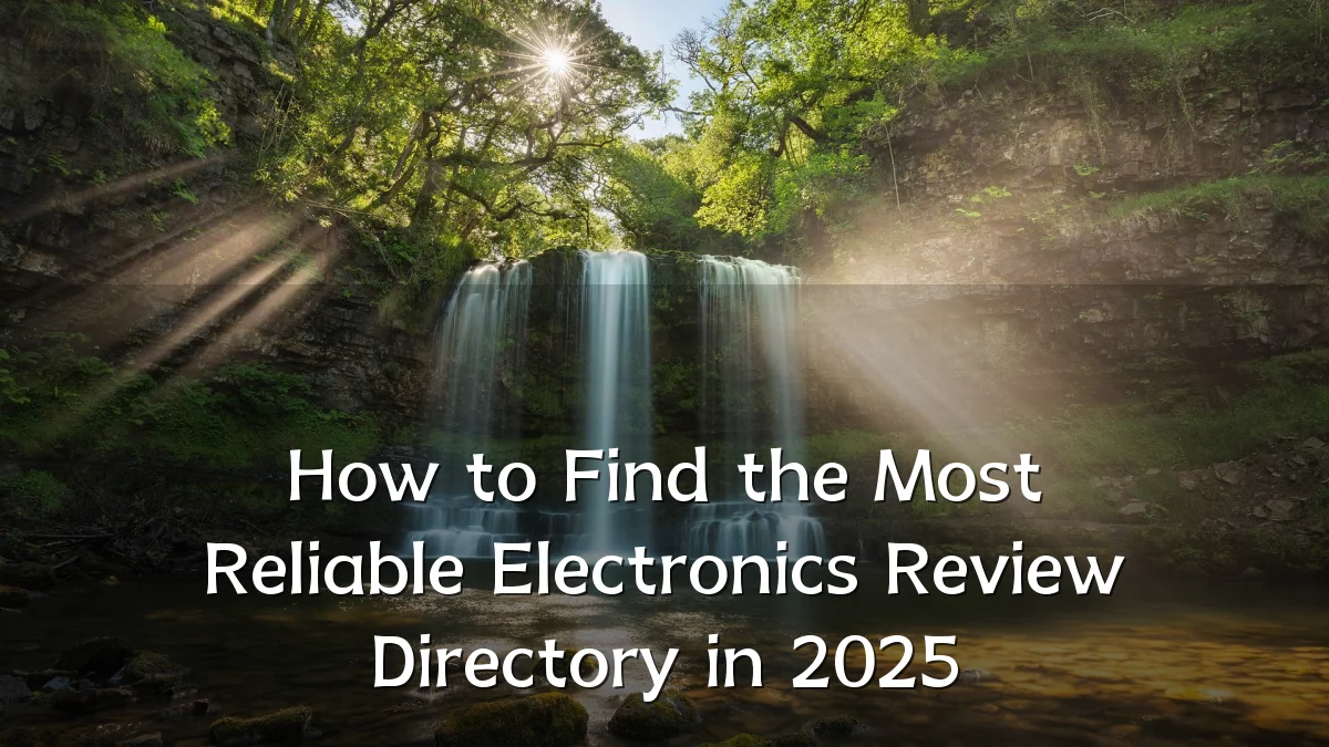 How to Find the Most Reliable Electronics Review Directory in 2025
