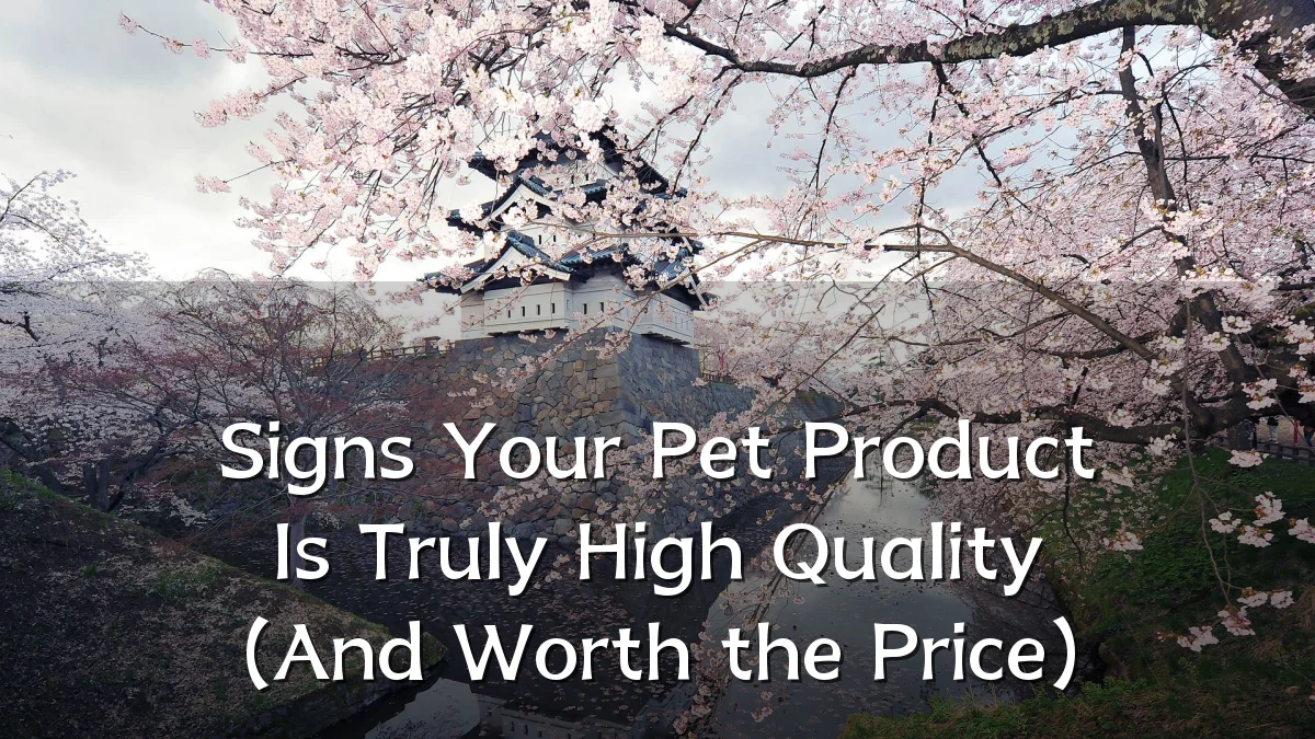 Signs Your Pet Product Is Truly High Quality (And Worth the Price)