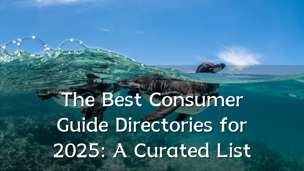 The Best Consumer Guide Directories for 2025: A Curated List
