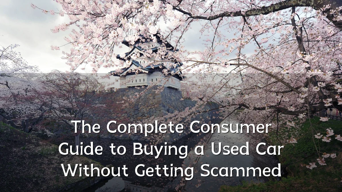 The Complete Consumer Guide to Buying a Used Car Without Getting Scammed