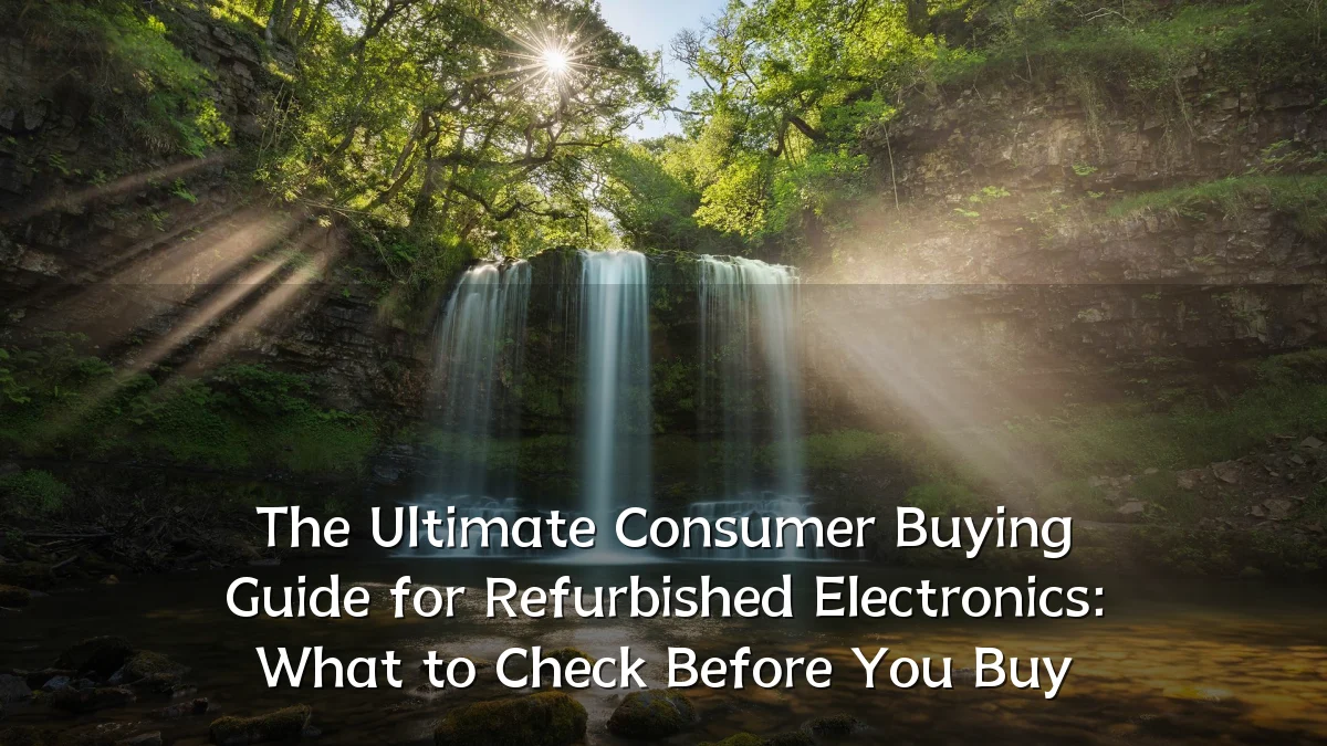 The Ultimate Consumer Buying Guide for Refurbished Electronics: What to Check Before You Buy