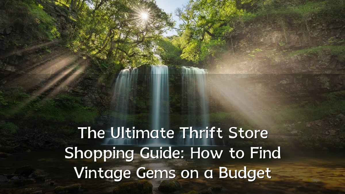 The Ultimate Thrift Store Shopping Guide: How to Find Vintage Gems on a Budget