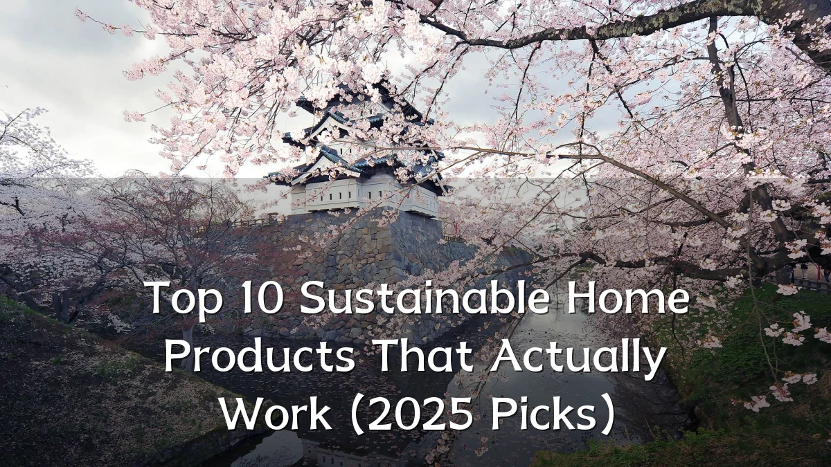 Top 10 Sustainable Home Products That Actually Work (2025 Picks)