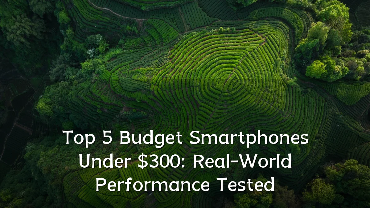 Top 5 Budget Smartphones Under $300: Real-World Performance Tested