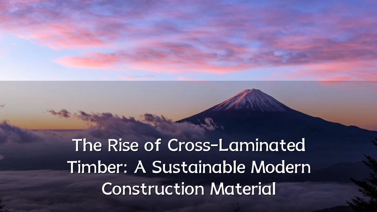 The Rise of Cross-Laminated Timber: A Sustainable Modern Construction Material